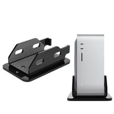 Per rack di archiviazione per box host con staffa in acrilico per Mac Studio, stile: tipo desktop