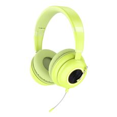 Auricolare wireless pieghevole KE-29 con microfono (verde)