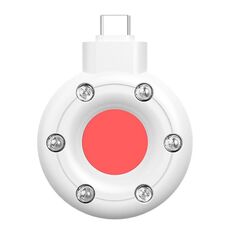 S300 USB-C/Type-C Plug Rivelatore a infrarossi Hotel Camera Anti-Sneak Shooting Scanner (Bianco)