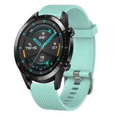 For Honor Watch Dream Cinturino per orologio in silicone testurizzato con diamanti da 22 mm (azzurro cielo)