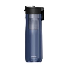 Nobvan Magic Ball Magnetic Bomb Tea Warehouse Tritan Tazza sportiva di grande capacità, Stile: 800 ml (Blu)