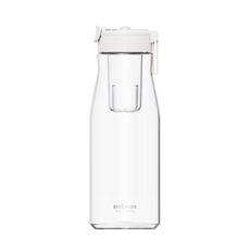 Nobvan Magic Ball Bomba magnetica Tea Warehouse Tritan Tazza sportiva di grande capacità, Stile: 1200 ml (Trasparente)