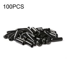 100 PCS iFlight M3x15mm Trasmettitore Antenna Cappuccio di protezione Guaina in gomma PVC per modelli FPV RC Accessori pezzi di ricambio per multicotteri (nero)