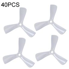 40PCS iFlight Cine 3040 3 pollici 3-Blade FPV Freestyle Elica per RC FPV Racing Freestyle Drones BumbleBee MegaBee Accessori (Bianco)