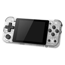 Powkiddy Q90 3.0 pollici IPS schermo Retro Joystick console di gioco portatile con 16 GB di memoria (bianco)