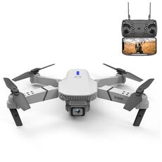 LS-E525 4K Single HD Camera Mini pieghevole RC Quadcopter Drone Remote Control Aircraft (bianco)