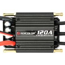 Flycolor Flymoster Series 120A 2-6S Regolatore di velocità elettronico impermeabile per barca RC