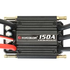 Flycolor Flymoster Series 150A 2-6S Regolatore di velocità elettronico impermeabile per barca RC