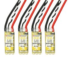 4 PCS Flycolor Raptor 390 30A 2-4S Regolatore di velocità elettrico