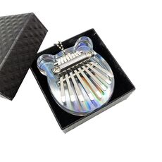 Mini abbagliamento acrilico 8 tono thumb Piano Kalimba Strumenti musicali (orso)