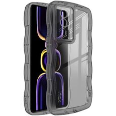 Per Xiaomi Redmi K60 5G / K60 Pro 5G / Poco F5 Pro 5G IMAK UX-8 Series Custodia per telefono in TPU antiurto trasparente (nero trasparente)