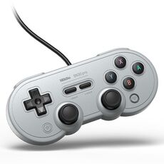 Joystick del gamepad della cablata USB USB 8bitdo SN30 Pro per Swith / Steam / Pc (Grigio)