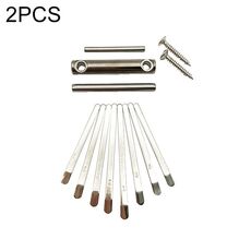 2 PCS 8 Tono Thumb Piano Keys Kalimba Pick Accessori Kit