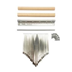 21 Tono Thumb Piano Keys Kalimba Pick Accessori Kit