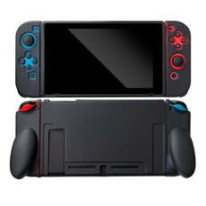Per Nintendo Switch Pure Colour Colour TPU Case (Nero)