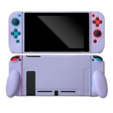Per Nintendo Switch Pure Color Colour TPU Case (viola)