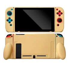 Per Nintendo Switch Pure Color Colour TPU Case (giallastro-marrone)