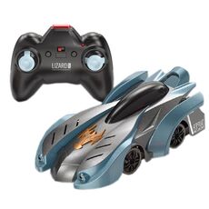 Parete del telecomando Auto rampicante Mini Telecomando elettrico Telecomando per bambini Giocattolo per bambini (Blue Break Maniglia RC Edition)