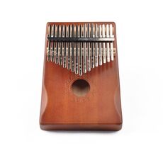 17-Tone thumb Piano Kalimba principianti Introduzione Pianoforte del dito, Colore: Brown