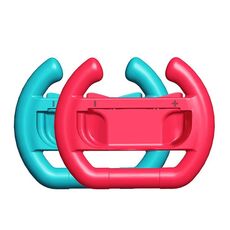 DOBESinistrae volanteManigliadi destra perinterruttoreOLED/ interruttore, specifica:Rosso+Blu (2pcs / pack)