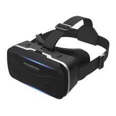 VRSHINECON G15 Helmet Occhiali per realtà virtuale VR Occhiali 3D per telefono da gioco tutto in uno (nero)