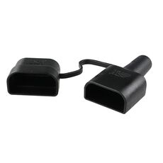 5 pezzi SG50A 600 V UPS connettore di alimentazione giunto manicotto in gomma PVC, specifica: nero di seconda generazione