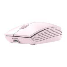 811 Mini mouse wireless per laptop a 3 tasti Mouse ottico portatile, specifiche: modello doppio (rosa)