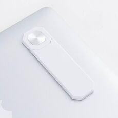 Supporto per telefono magnetico telescopico per laptop Supporto per telefono di espansione Supporto per telefono laterale per schermo per auto (bianco)