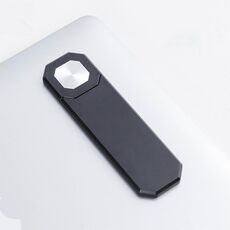 Supporto per telefono magnetico telescopico per laptop Supporto per telefono di espansione Supporto per telefono laterale per schermo per auto (nero)