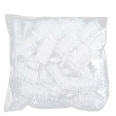 100 pz/pacco Orecchie Paraorecchie Impermeabili Usa E Getta Tintura Per Capelli Balneazione Bellezza Paraorecchie Impermeabili (Bianco)