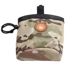 Borsa multifunzionale per spuntini mimetici per addestramento di animali domestici Borsa portatile per cintura da passeggio per cani (giallo)