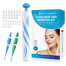 2 IN 1 Auto Skin Tag Remover Device Adult Mole Wart Remover Strumenti di bellezza per la cura del viso