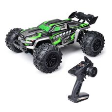 SCY-16102 2.4G 1:16 Elettrico 4WD RC Monster Pickup Truck Toy Toy (verde)