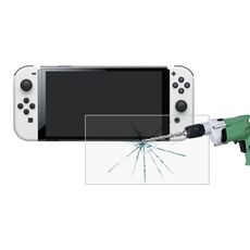 Per Nintendo interruttore OLED 0,26 millimetri 9H 2.5D vetro temperato Film