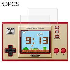 Film di vetro temperato da 50 pezzi 0.26mm 9h 2.5D per Nintendo Game Watch