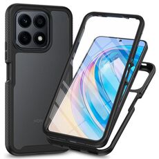Per Honor X8a Starry Sky Full Body Hybrid Custodia per telefono antiurto con pellicola in PET (nero)