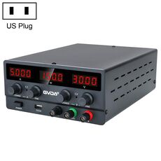 Regolatore di tensione regolabile GVDA SPS-H3010 30V-10A, specifica: spina americana (nera)