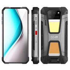 [Magazzino HK] Telefono robusto con proiettore laser Unihertz Tank 2, fotocamera da 108 MP, versione notturna, 12 GB + 256 GB, Impermeabile antipolvere antiurto, identificazione dell'impronta digitale laterale, batteria da 15500 mAh, 6,79 pollici Android 13 MTK6789 Octa Core fino a 2,2 GHz, rete: 4G, NFC, versione globale (nero)