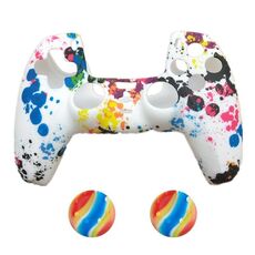 2 PCSPS5coperturaprotettiva in siliconeGamepad(27+Cappelli)