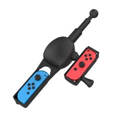 JYSNS192canna da pescadi giocomaniglieriaper NintendoSwitch (nero)