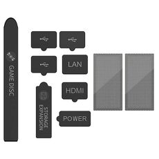 Per la serie Xbox Serie S / X Host Set antipolvere Plug, Stile: Deluxe Edition