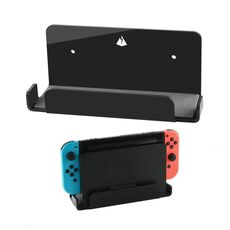 Game console a muro Staffa per console per console di gioco Accessori per stoccaggio per switch Nintendo (nero)