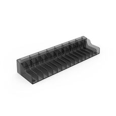 KJH NS-059 Game Card Box Rack di stoccaggio può memorizzare 16 pezzi per interruttore (nero)