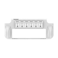 SND-481 Host Semi-Package PC Shell Protective Shell accomoda 6 carte da gioco per Switch OLED (bianco)