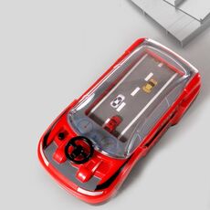 Bambini Car Avventura gioco Two-giocatori Giocattolo di battaglia (rosso)