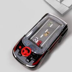 Bambini Car Adventure Game Two-giocatori Giocattolo di battaglia (nero)