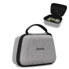 Borsa di stoccaggio di Gamepad Hard Shell Baona EVA per PS5 / PS4 / XBOX / Switch Pro, Stile: grigio a strato singolo
