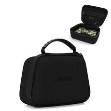 Baona Eva Hard Shell Shell Gamepad Borsa per stoccaggio per PS5 / PS4 / XBOX / Switch Pro, Stile: nero singolo nero