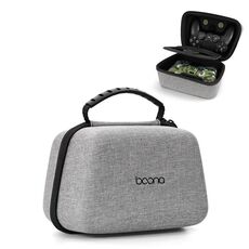 Borsa di stoccaggio di Gamepad Hard Shell Baona EVA per PS5 / PS4 / XBOX / Switch Pro, Stile: grigio a doppio strato