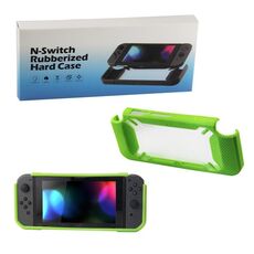 Cover posteriore antigraffio per interruttore Nintendo (verde + bianco)